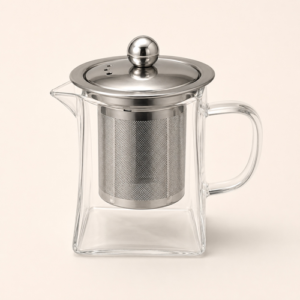 Single Serving Glass Tea Pot